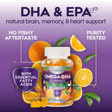 Nature's Choice etiqueta nutricional mostrando dosis y concentración de omega‑3