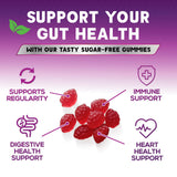 Nature's Choice gomitas abiertas revelan color y forma apetecible