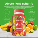 Nature's Core etiqueta con información nutricional clara y detallada