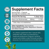 Natures Craft botella abierta vista superior facilidad de acceso
