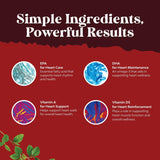 Natures Craft cápsula en mano para comparar tamaño y facilidad de ingesta