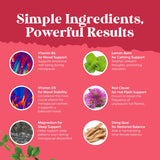 Natures Craft cápsula en mano para comparar tamaño y dosificación