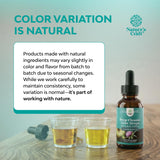 Nature's Craft etiqueta legible con ingredientes clave para confianza en el producto