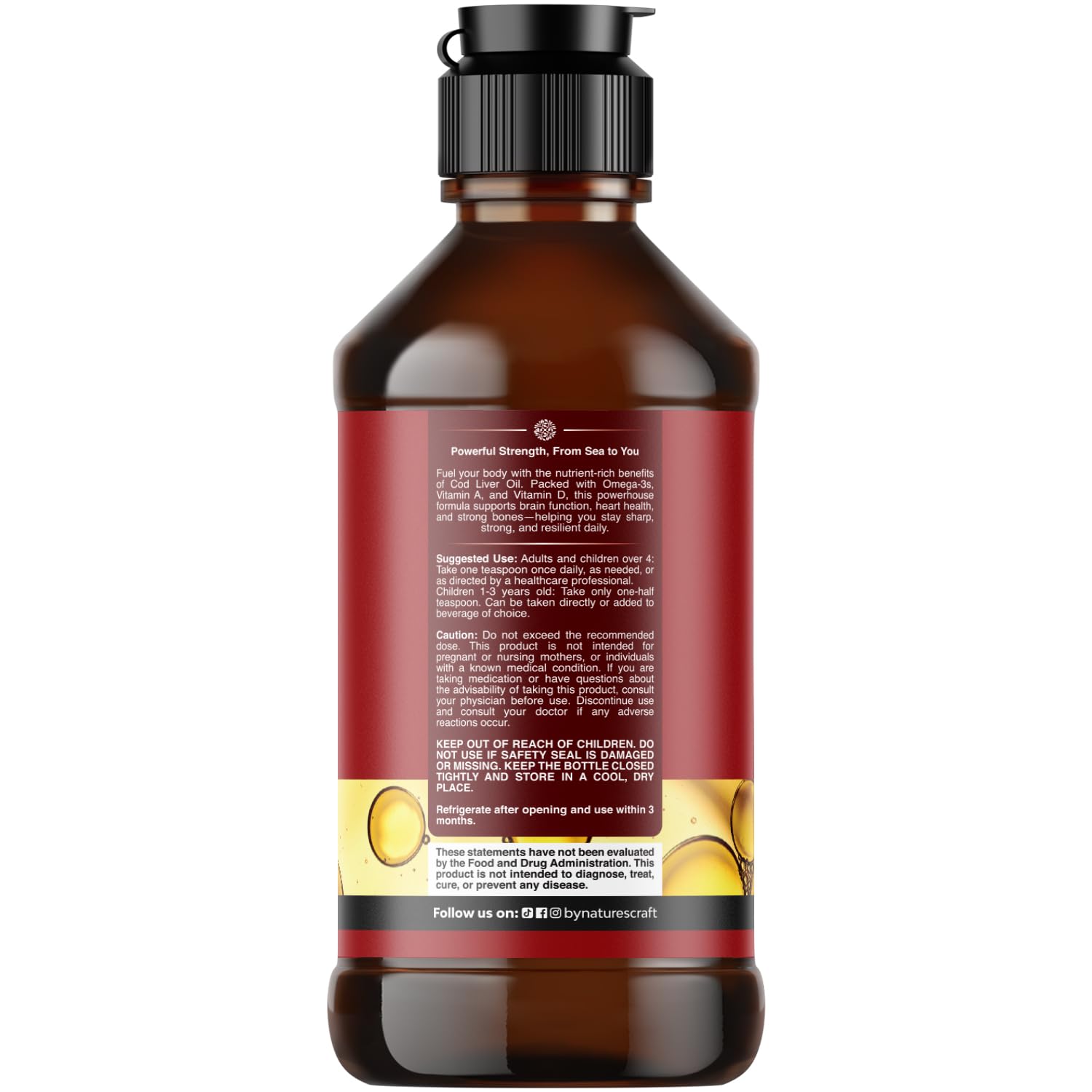 Natures Craft producto en cocina junto a alimentos, promoviendo bienestar