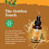 Natures Craft etiqueta detalle con ingredientes orgánicos y dosificación