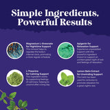 Natures Craft etiqueta con información nutricional y dosis clara