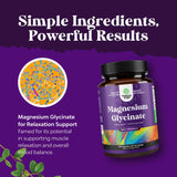 Natures Craft etiqueta con detalles del producto y ventaja de 400 mg por porción