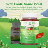 Natures Craft etiqueta con lista de ingredientes y certificaciones para transparencia