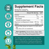 Natures Craft etiqueta nutricional y advertencias, transparencia y calidad