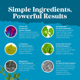Natures Craft etiqueta nutricional clara mostrando dosificación y transparencia
