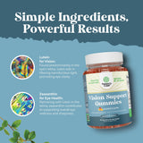 Natures Craft etiqueta nutricional enfocada en luteína y zeaxantina