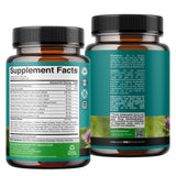 Natures Craft etiqueta con ingredientes y certificación GMP visible