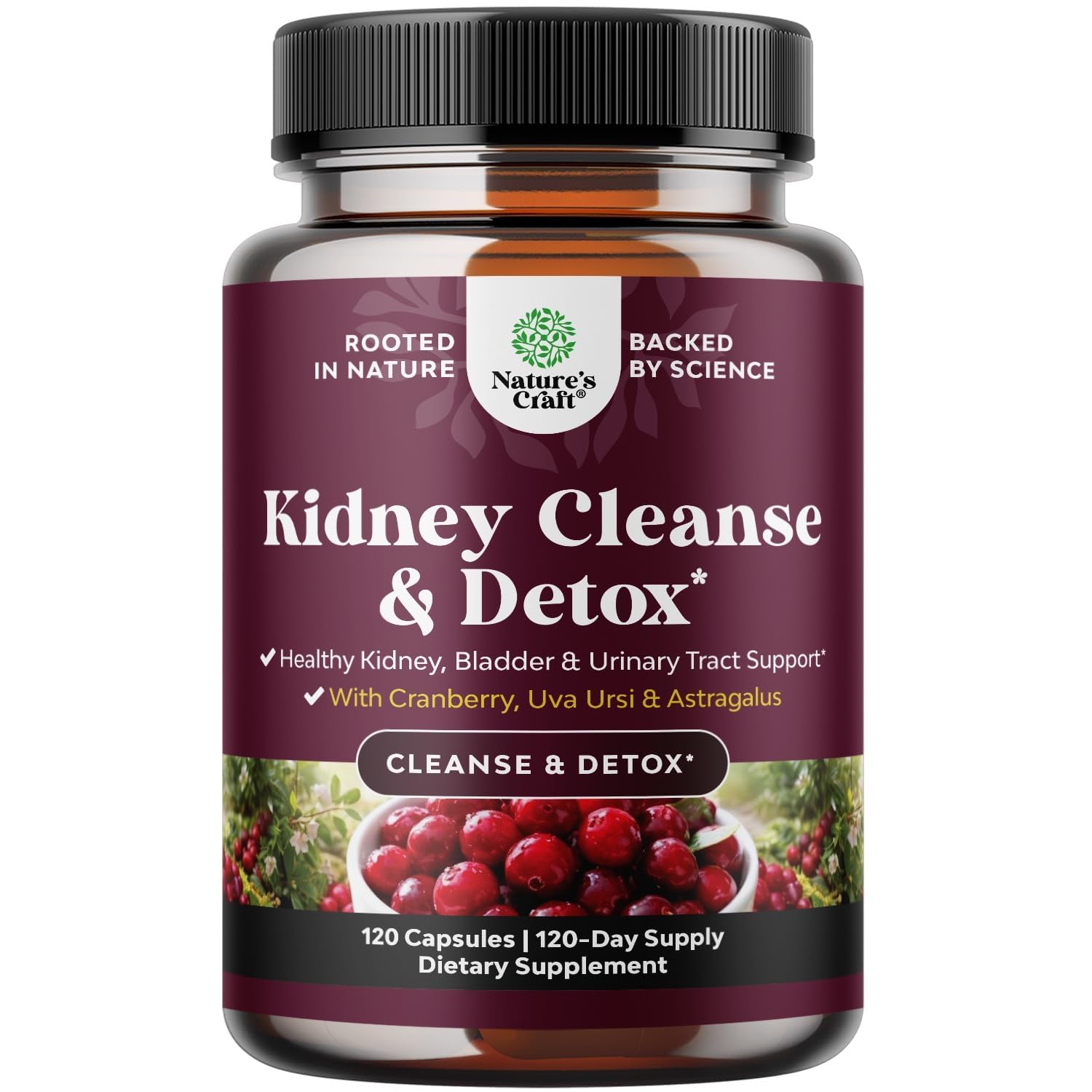 Natures Craft frasco Advanced Kidney Support muestra confianza