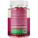 Natures Craft gomitas en contexto de estilo de vida junto a desayuno saludable