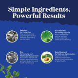 Natures Craft polvo de extracto, evidencia de ingredientes naturales