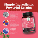 Natures Craft detalle del polvo y partículas que ilustra pureza del ingrediente