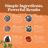 Natures Craft persona sosteniendo gomita, muestra conveniencia y sabor