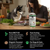 Nature's Diet primer plano de textura clara para absorción rápida
