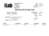 Nature's Fusions sello de pruebas de terceros y certificación GMP como garantía