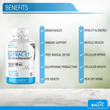 Nature's Fusions etiqueta nutricional que destaca composición y dosis
