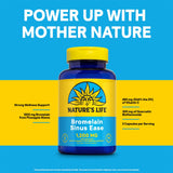 Nature's Life etiqueta nutricional con dosis y contenido verificado