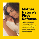 Nature's Life frasco en mano para mostrar tamaño y cantidad de 45 porciones