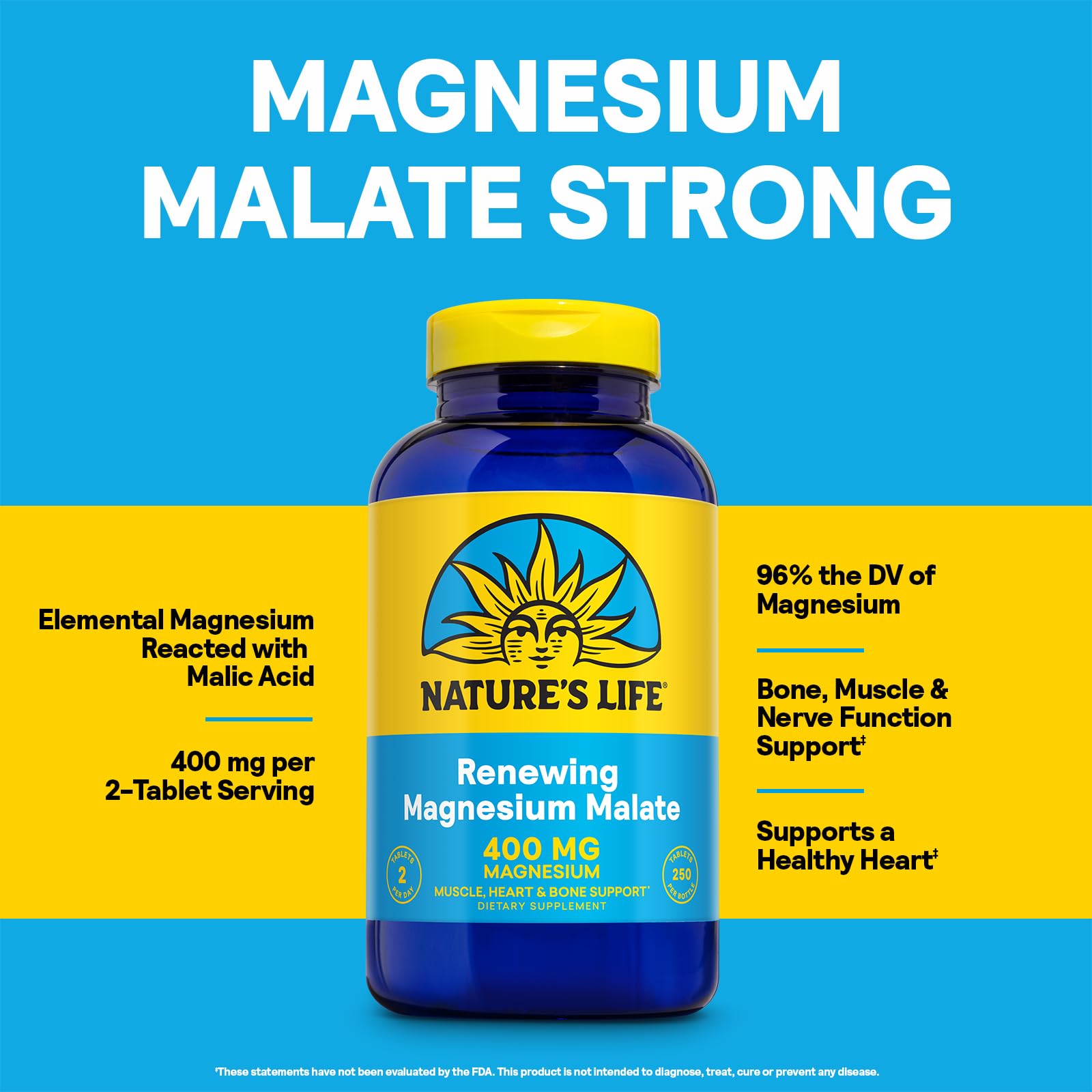 Nature's Life producto en mano para escala, beneficio de evidente tamaño del servicio