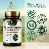 Nature's Nutrition etiqueta con información de AFU y procedencia