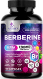 Nature's Nutrition frasco frontal mostrando la etiqueta clara y beneficios