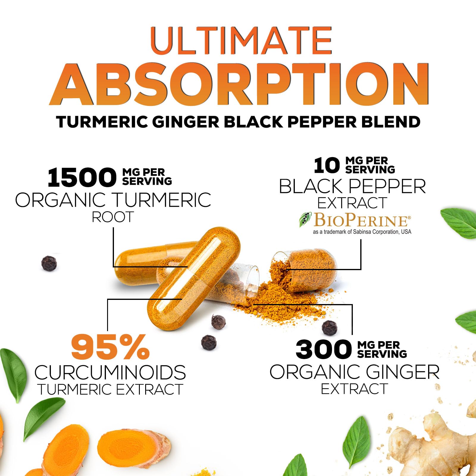 Nature's Nutrition botella abierta con cápsulas para evaluación de contenido