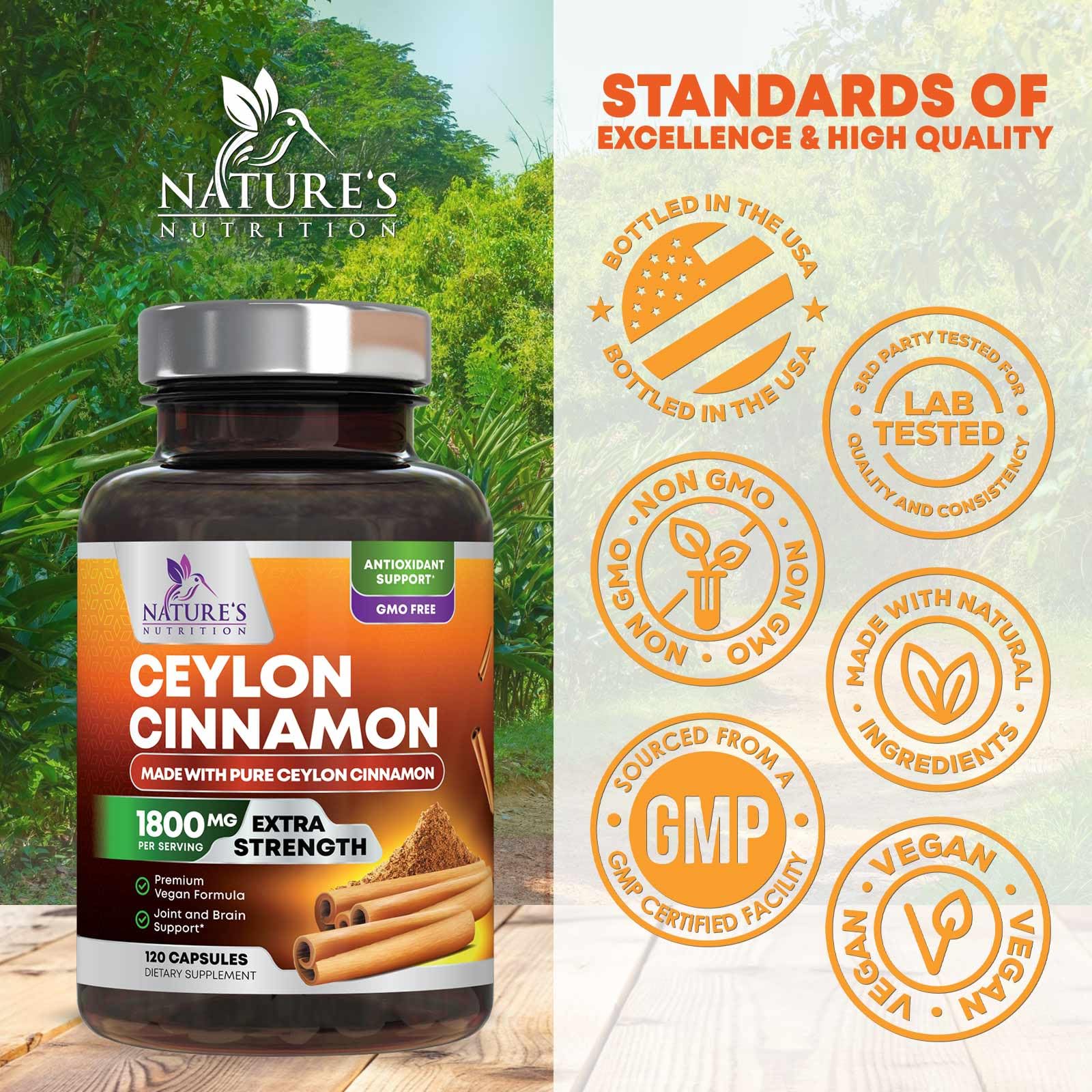 Nature's Nutrition comparación de tamaño de cápsula junto a una moneda