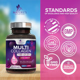 Nature's Nutrition cápsulas en mano para comparar escala y dosis práctica