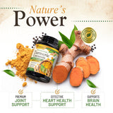 Nature's Nutrition cápsula en mano mostrando tamaño y conveniencia de 360 unidades