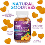 Nature's Nutrition comparación de tamaño de la gomita para dosificar con facilidad