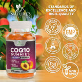 Nature's Nutrition etiqueta con lista de ingredientes y certificaciones visibles