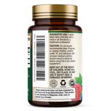 Nature's Nutrition bote abierto mostrando contenido y facilidad de almacenamiento