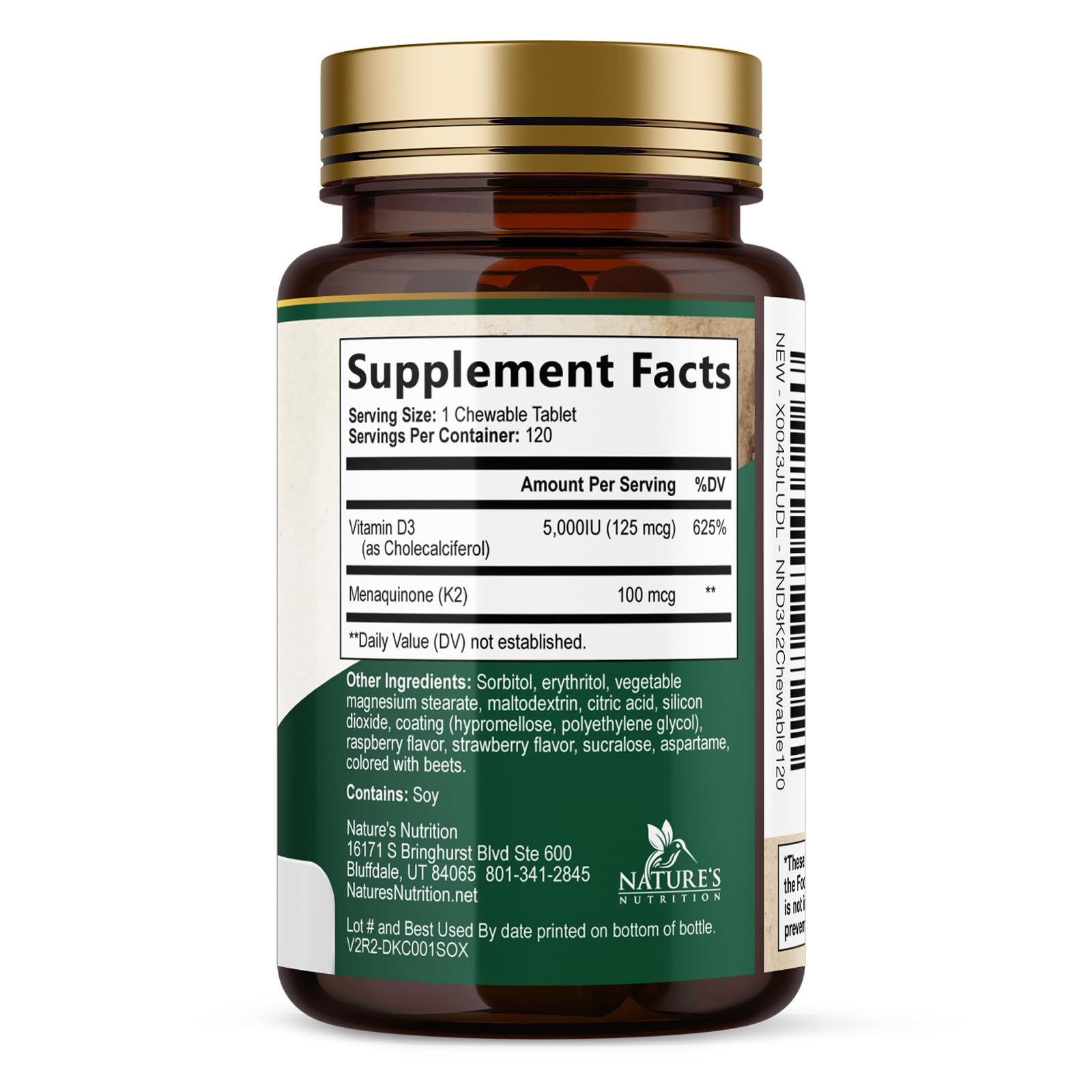 Nature's Nutrition producto en desayuno saludable sugiriendo uso cotidiano