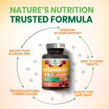 Nature's Nutrition envase abierto con comprimidos para duración del suministro