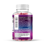 Nature's Nutrition foco en vitamina D3 y calcio en la etiqueta, beneficio absorción