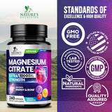 Nature's Nutrition etiqueta con información nutricional para decisión informada