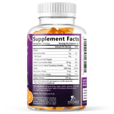 Nature's Nutrition etiqueta nutricional enfocada en biotina y colágeno por porción