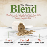 Nature's Nutrition etiqueta nutricional enfocada que muestra ingredientes y calidad