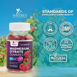 Nature's Nutrition etiqueta nutricional destacando calidad y pruebas de terceros