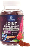 Nature's Nutrition frasco frontal con 120 gomitas para movilidad