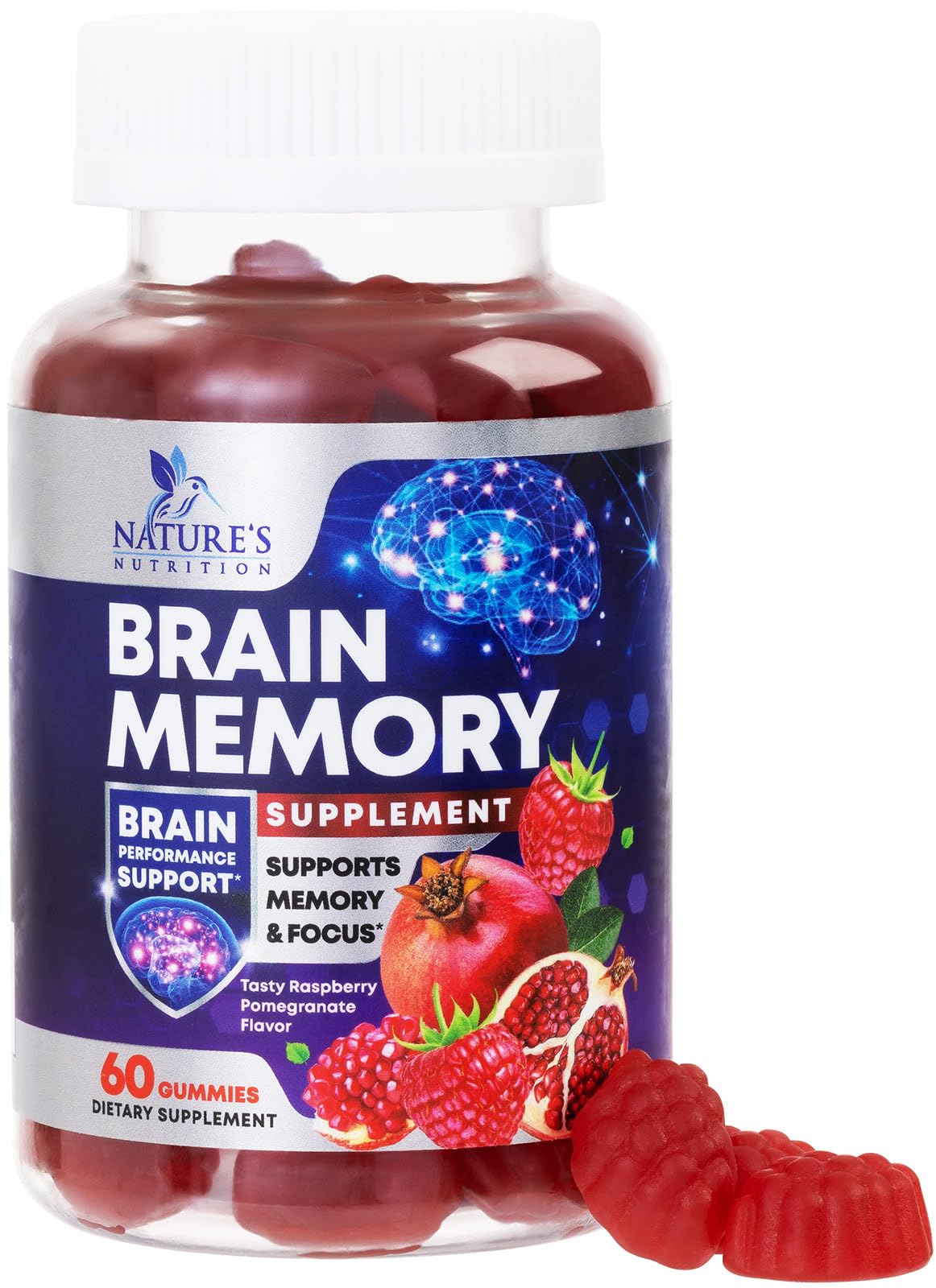 Nature's Nutrition frente del envase con claridad de beneficios