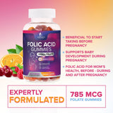 Nature's Nutrition gominola masticada en boca demostrando sabor agradable