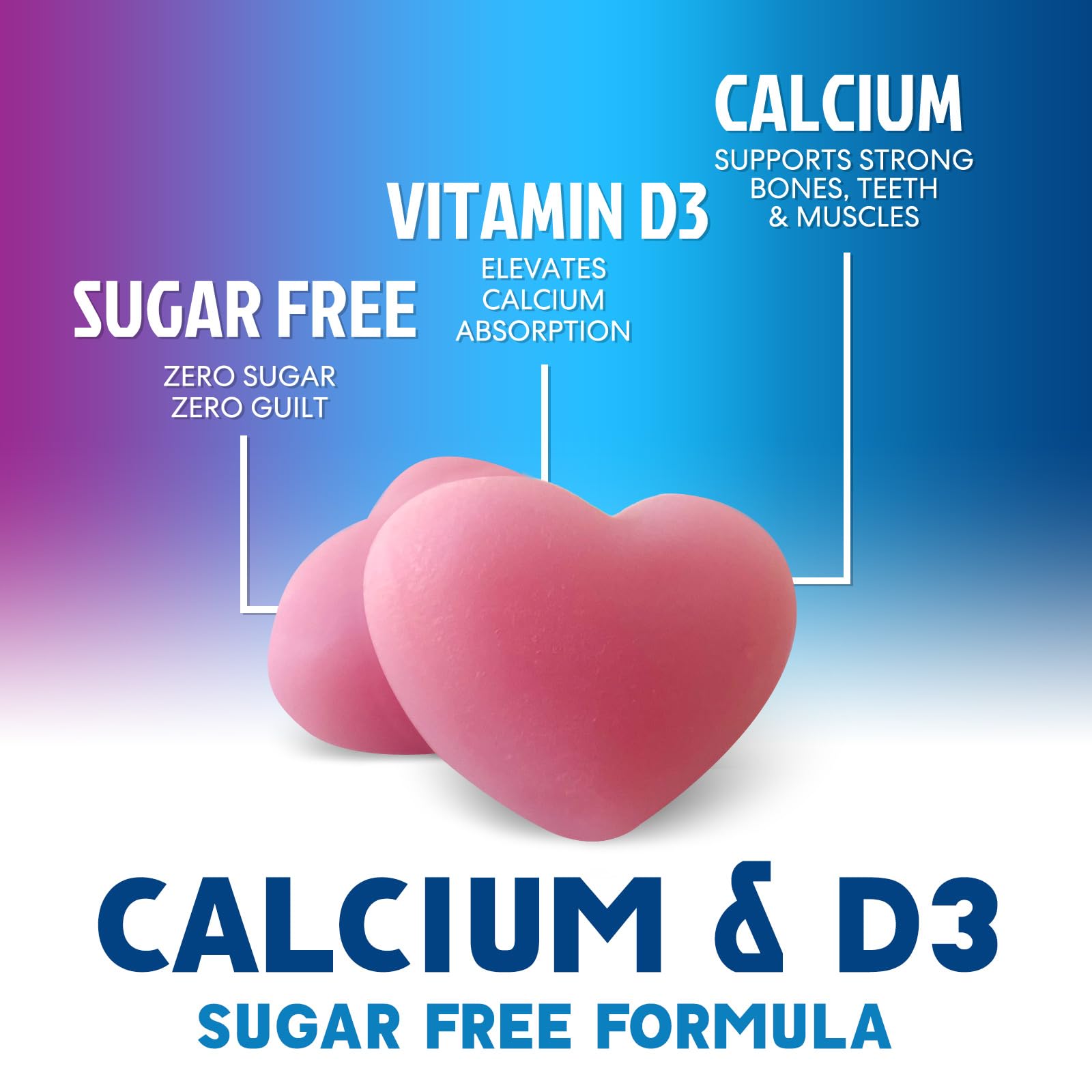 Nature's Nutrition gominola seccionada, beneficio dosis clara por unidad