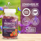 Nature's Nutrition gominolas en la mano para uso fácil y portátil