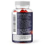 Nature's Nutrition empaque lateral con instrucciones y advertencias claras