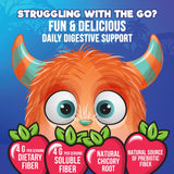Nature's Nutrition lonchera escolar con gomitas conveniente para llevar y viajar